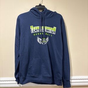 Port and Company Dark Blue Basketball Hoodie